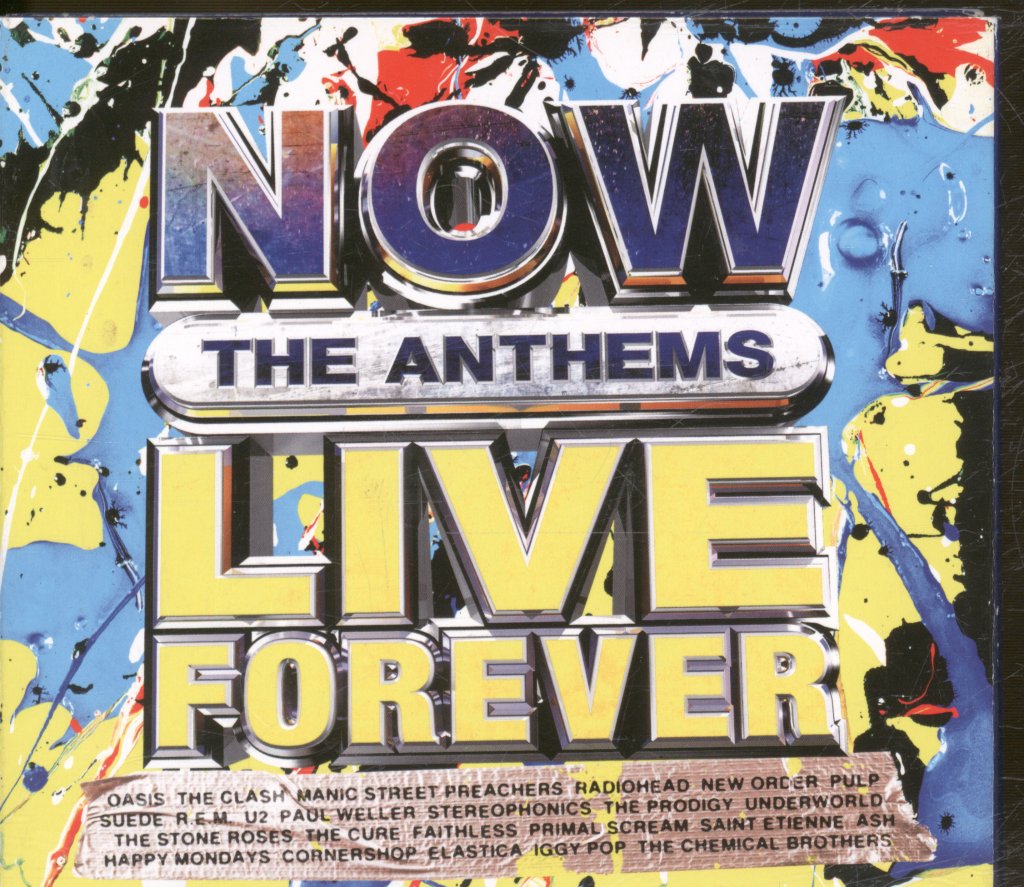 Various Artists - Now The Anthems Live Forever - Cd Set