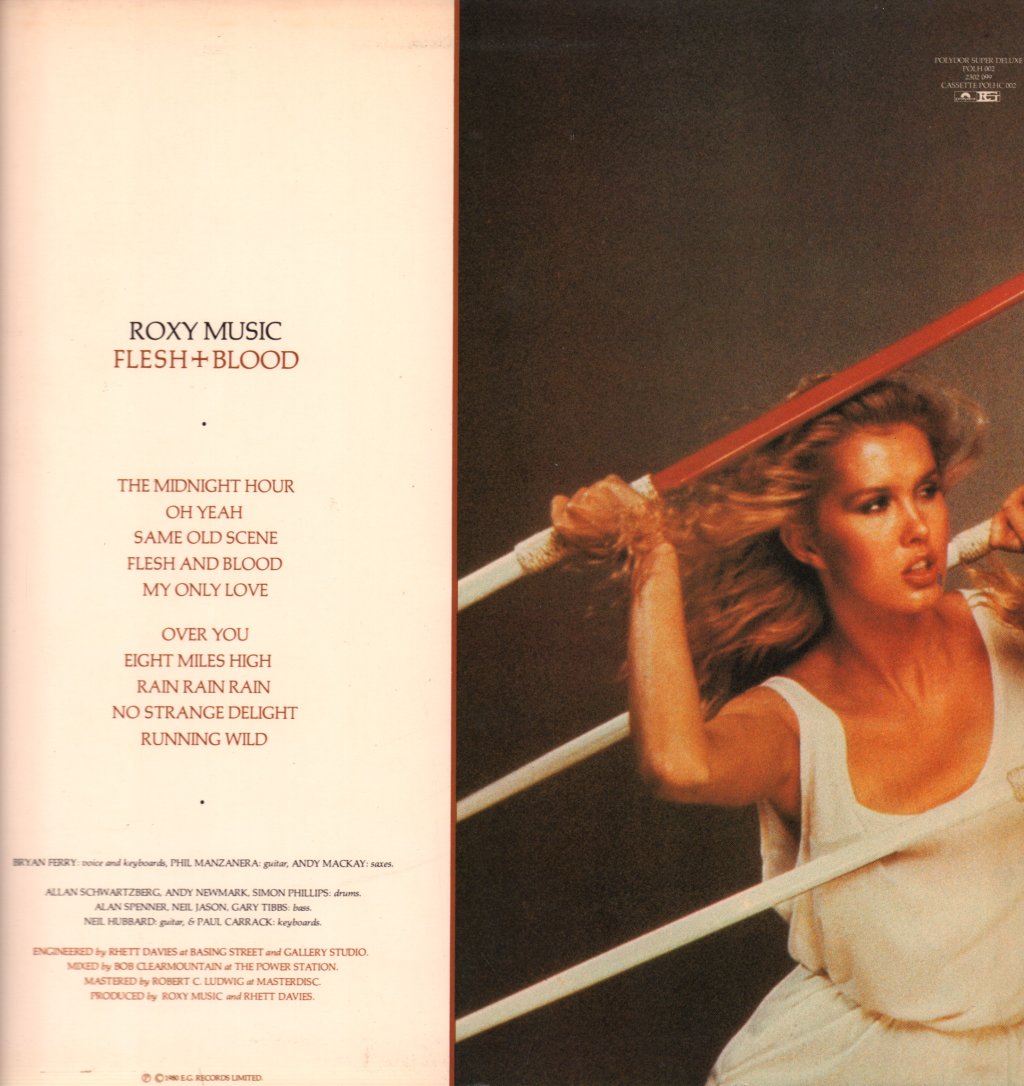 Roxy Music - Flesh And Blood - Lp