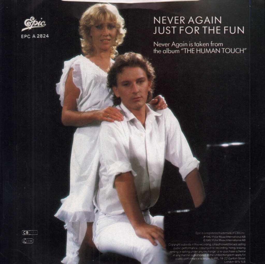 Tomas Ledin And Agnetha - Never Again - 7 Inch