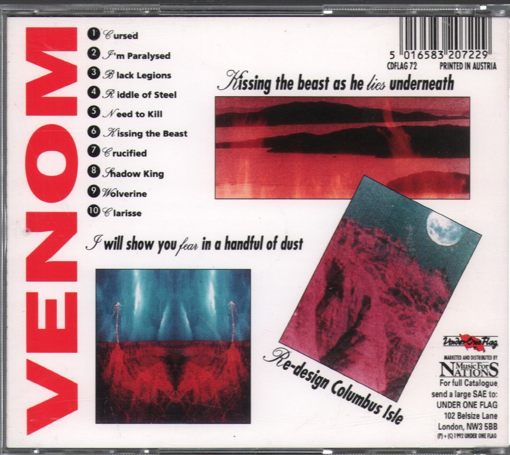 Venom - Waste Lands - Cd