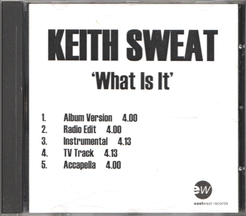 Keith Sweat - What Is It - Cdr
