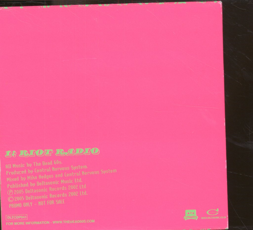 Dead 60s - Riot Radio - Cd