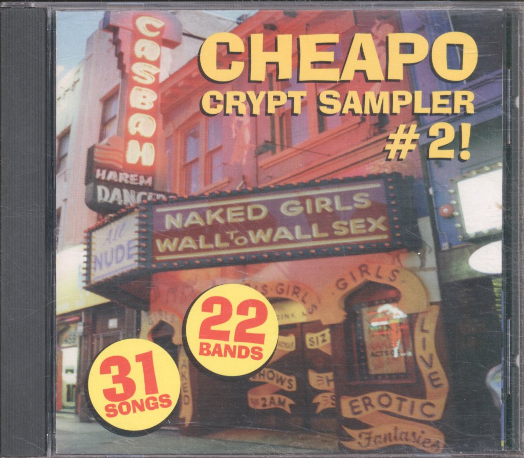 Various Artists - Cheapo Crypt Sampler #2! - Cd