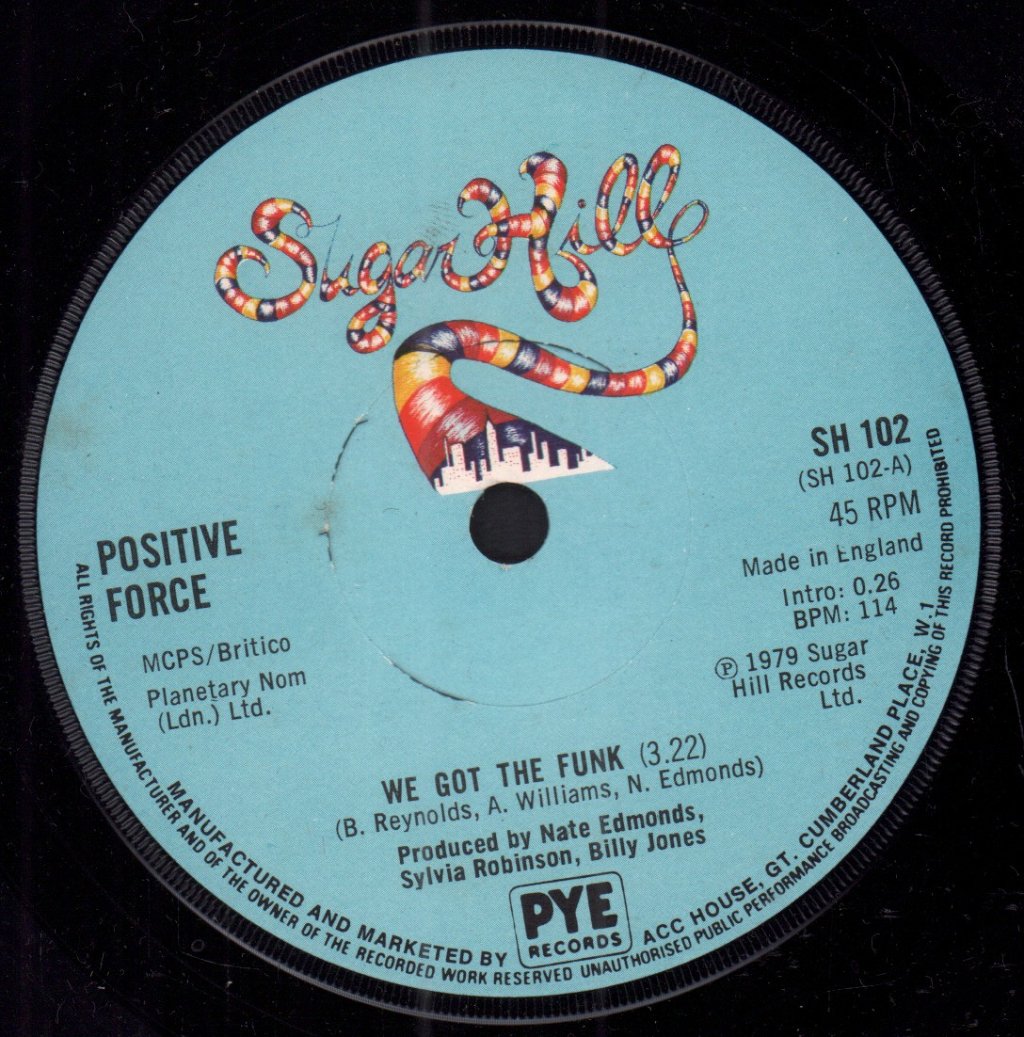 Positive Force - We Got The Funk - 7 Inch
