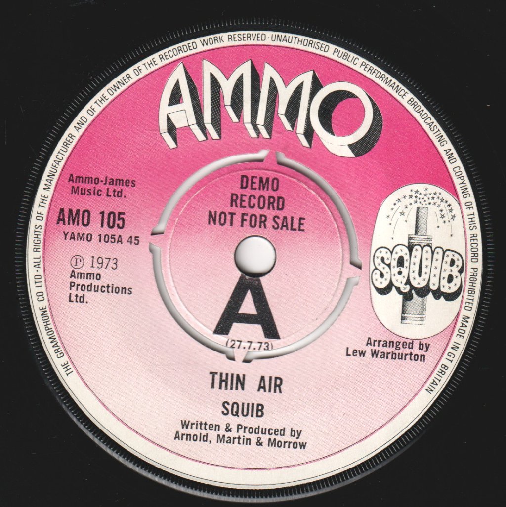 Squib - Thin Air - 7 Inch