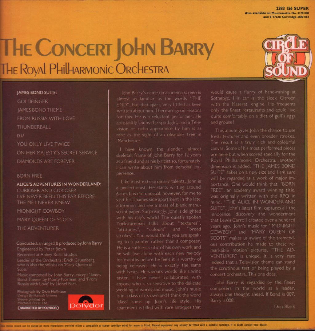 Royal Philharmonic Orchestra - Concert - Lp