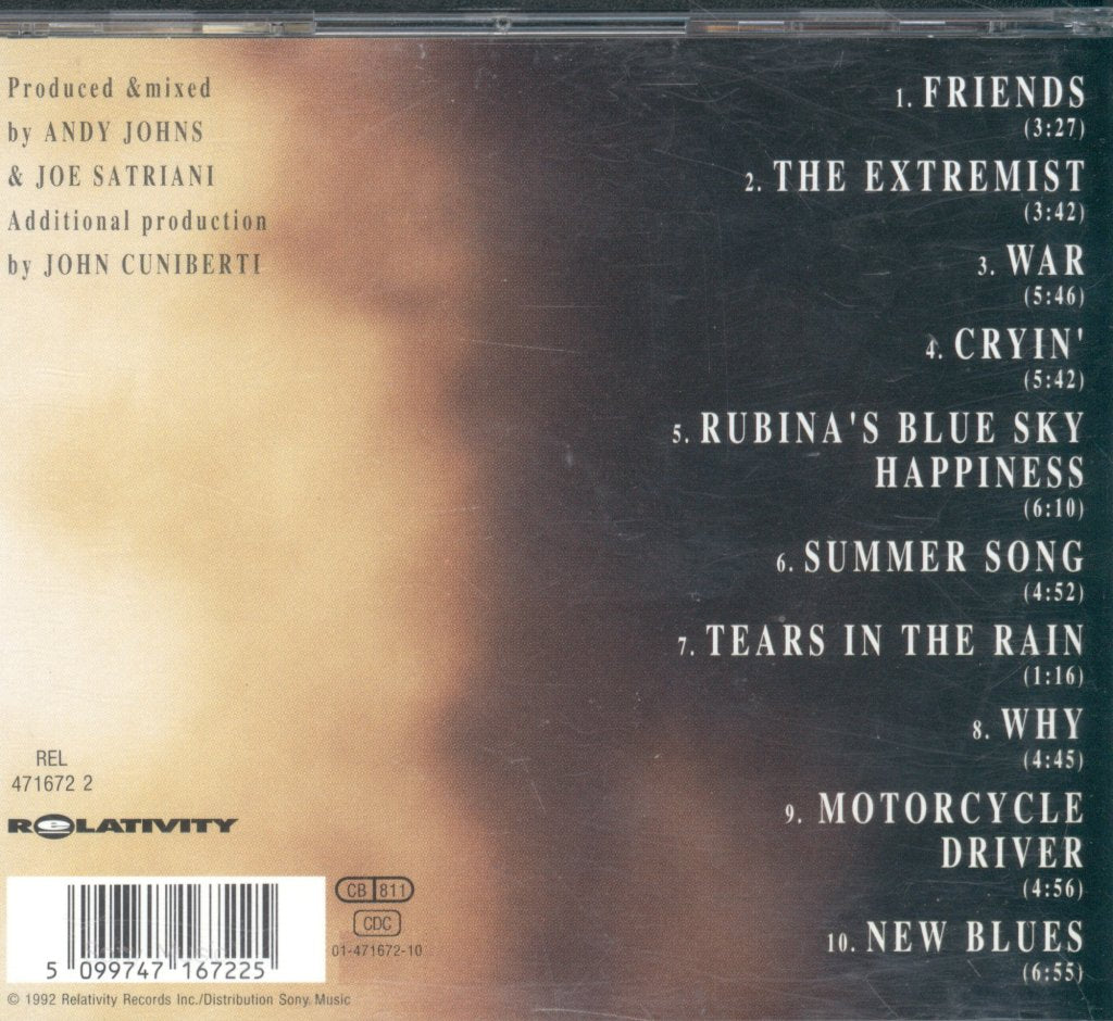 Joe Satriani - Extremist - Cd