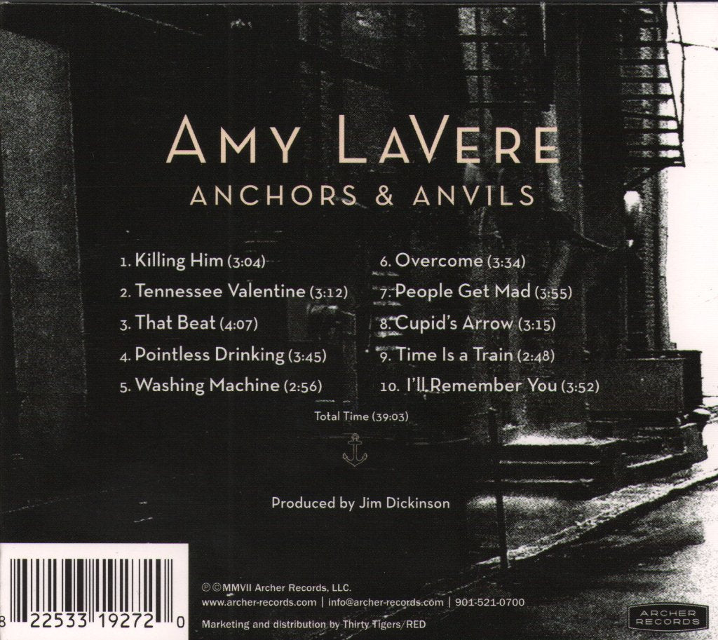 Amy Lavere - Anchors & Anvils - Cd
