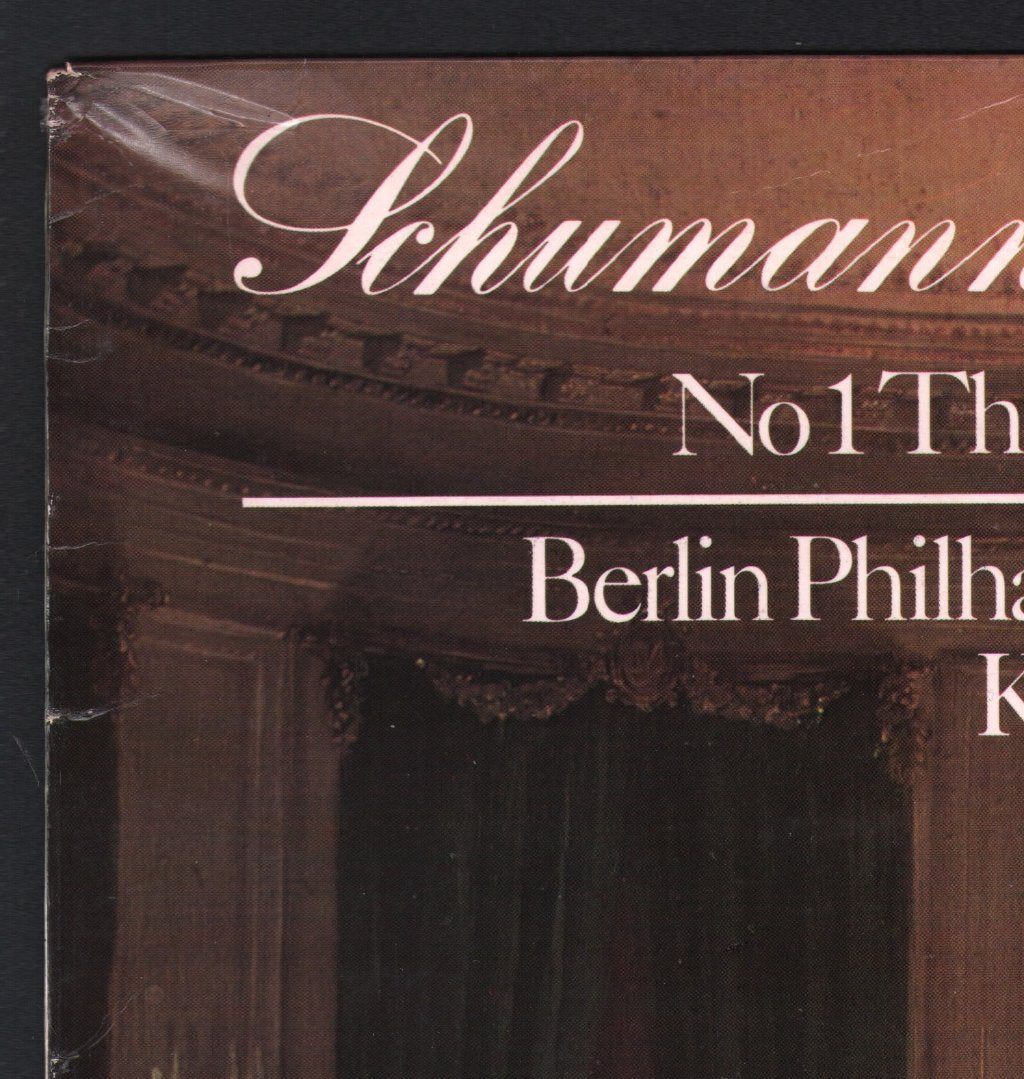 Rafael Kubelik / Berlin Philharmonic Orchestra - Schumann - Symphonies No 1 In B Flat, Op. 38 ("Spring") / No 4 In D Minor, Op. 120 - Lp