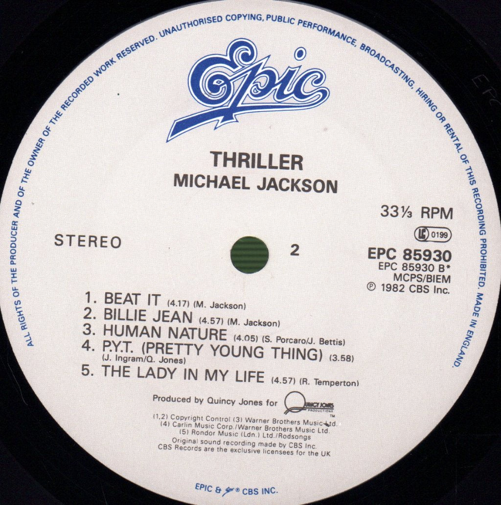 Michael Jackson - Thriller - Lp