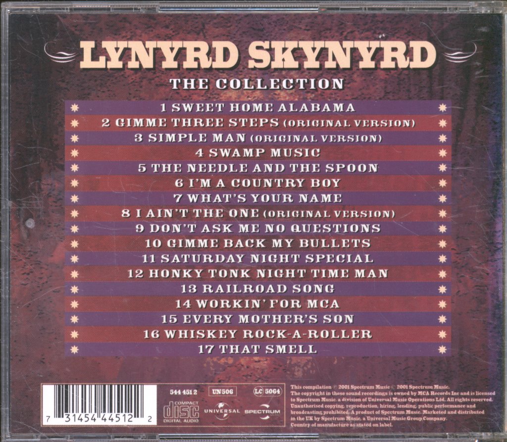 Lynyrd Skynyrd - Collection - Cd