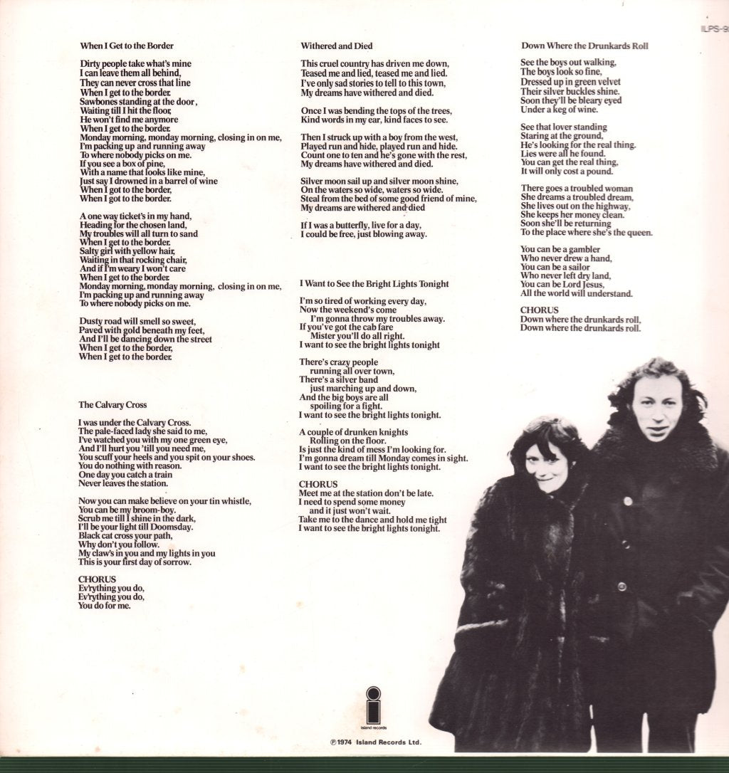 Richard & Linda Thompson - I Want To See The Bright Lights Tonight - Lp