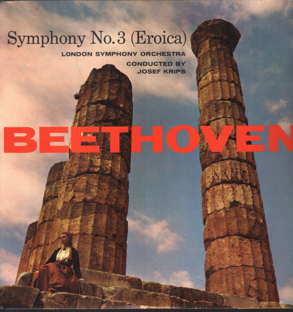 Josef Krips / London Symphony Orchestra - Beethoven - Symphony No. 3 (Eroica) - Lp