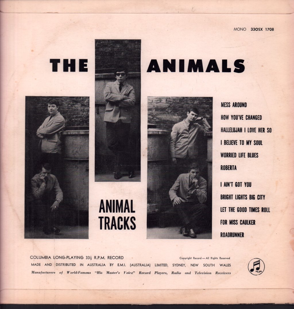 Animals - Animal Tracks - Lp