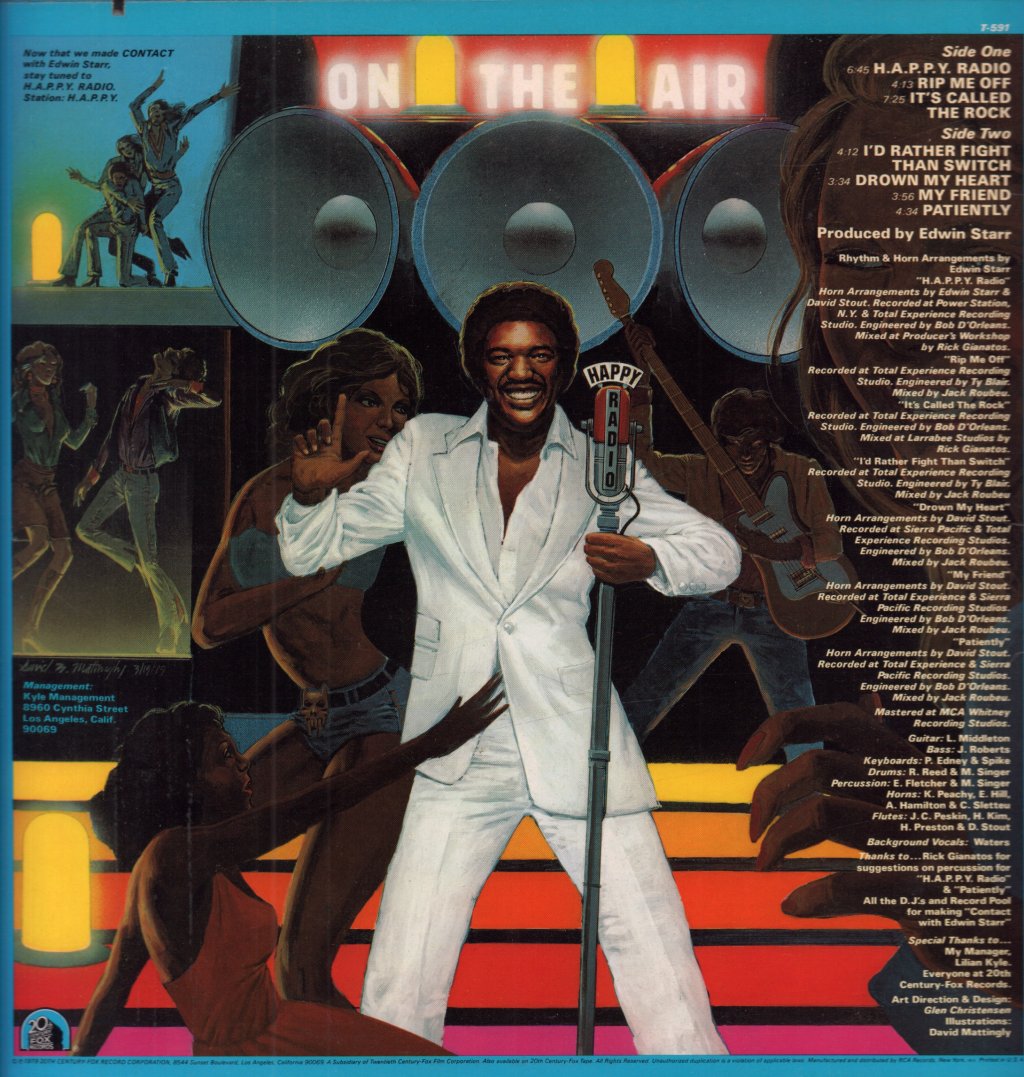 Edwin Starr - Happy Radio - Lp