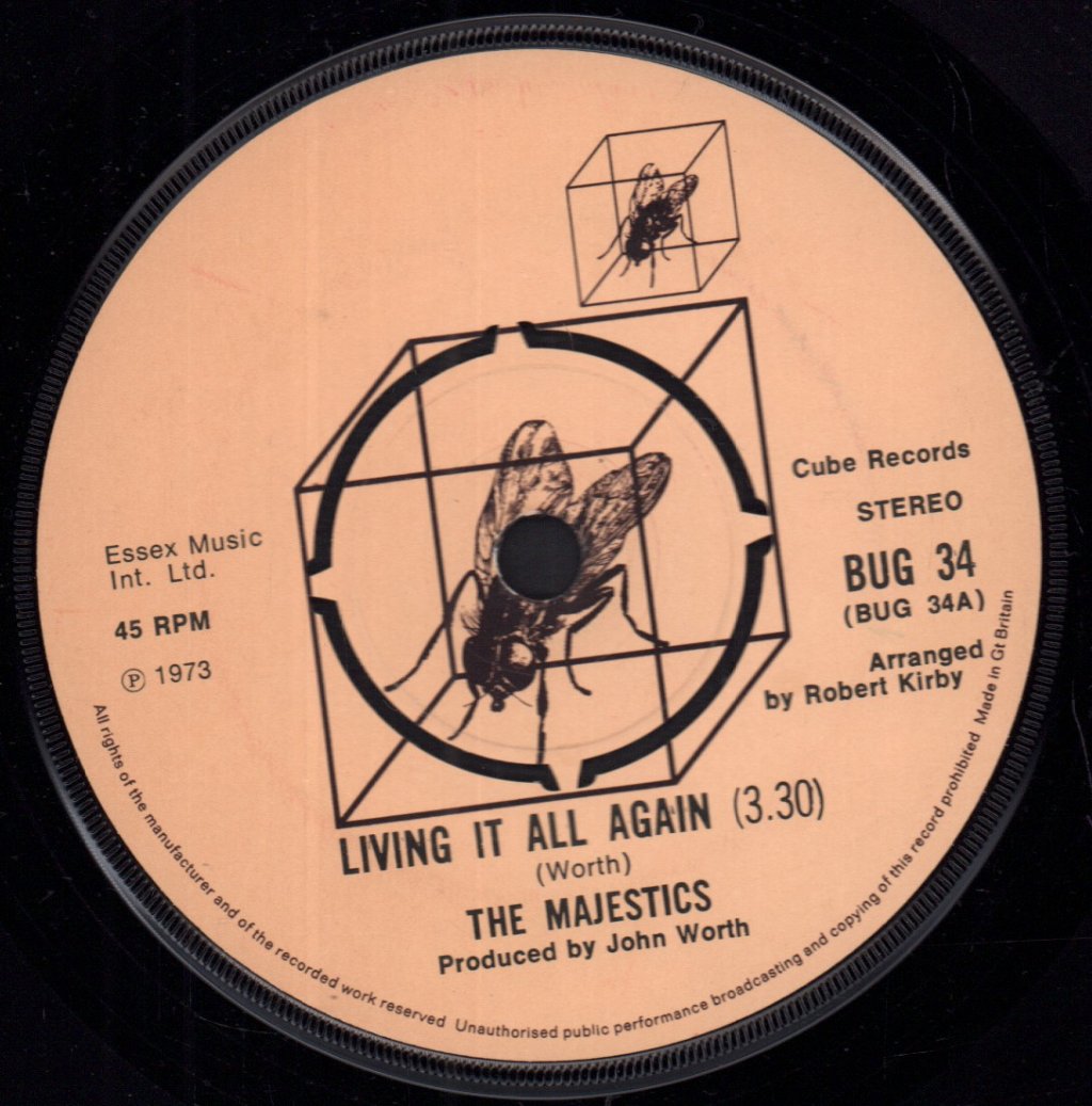 Majestics (70'S) - Living It All Again - 7 Inch