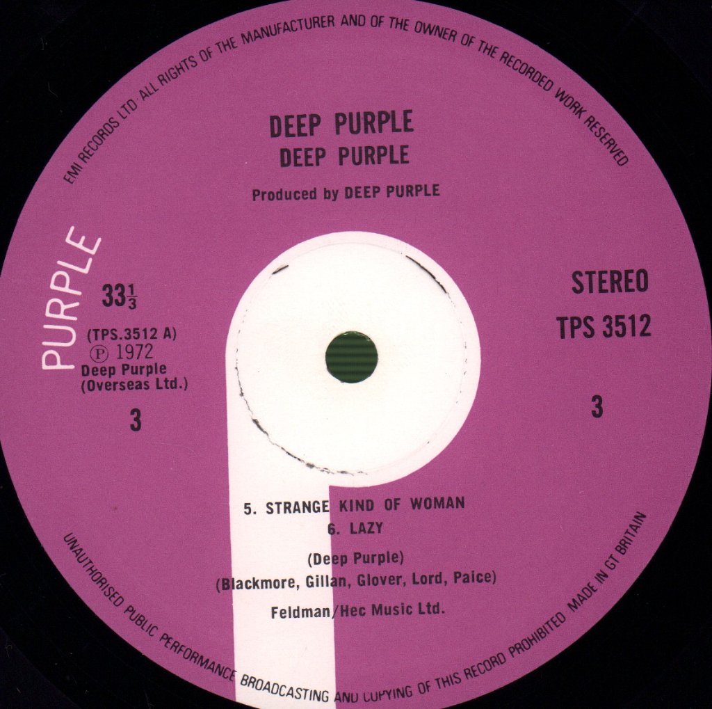 Deep Purple - Made In Japan - Double Lp
