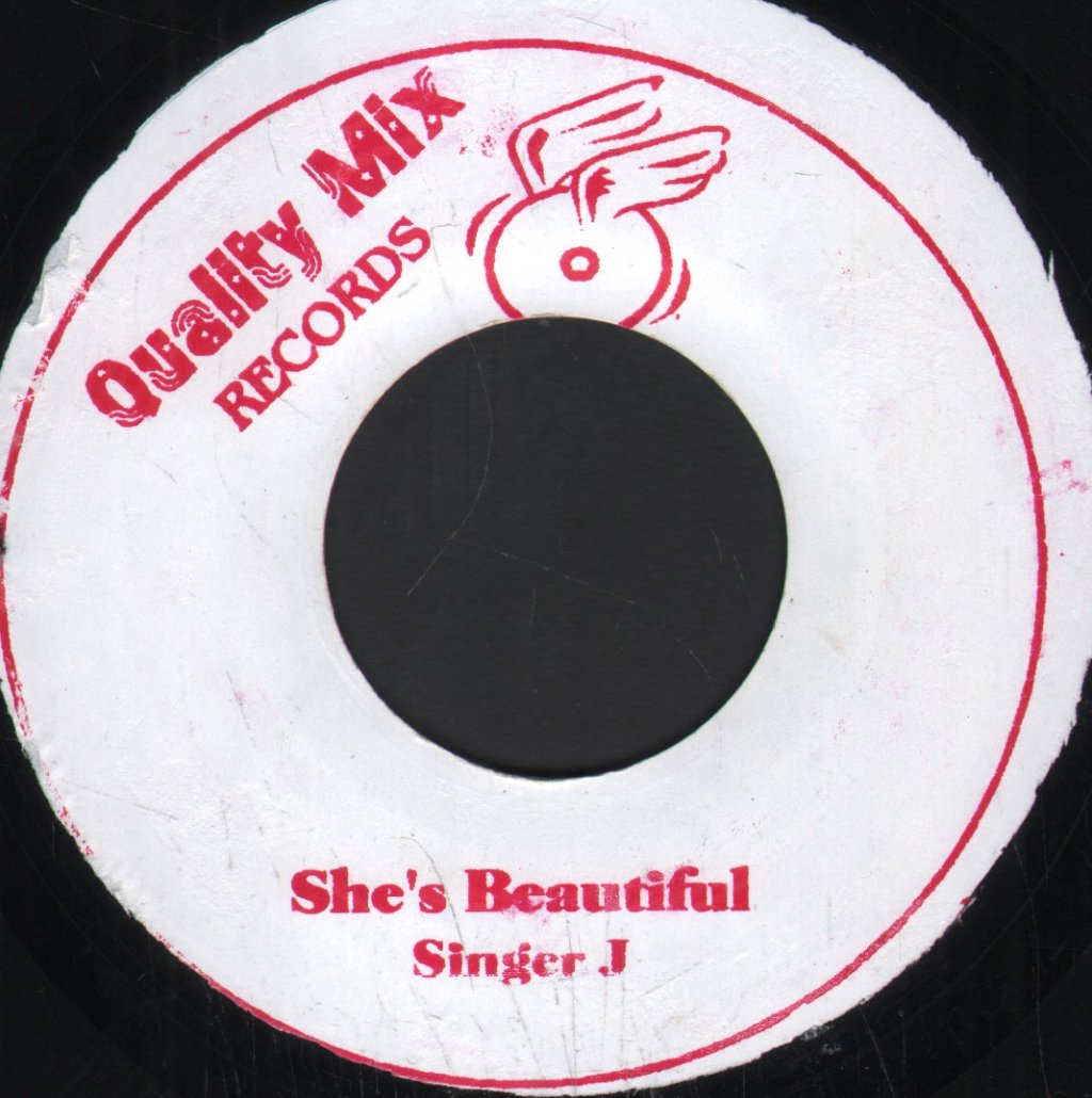 Singer J - She's Beautiful / Click Boom - 7 Inch