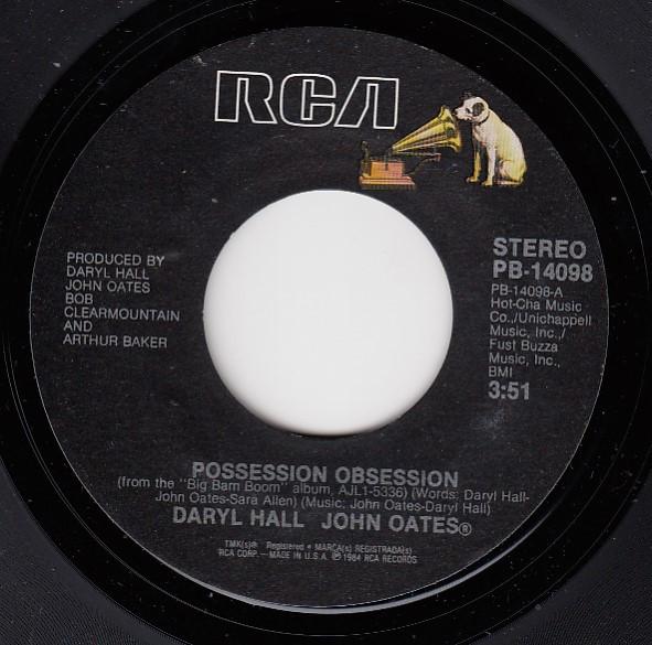 Daryl Hall & John Oates - Possession Obsession - 7 Inch