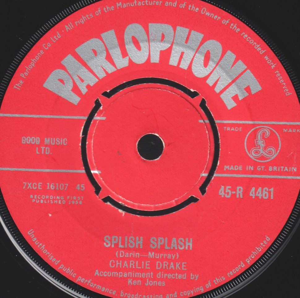 Charlie Drake - Splish Splash - 7 Inch