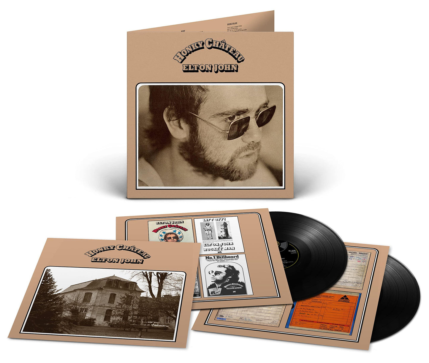 Elton John - Honky Chateau (50th Anniversary Edition): Black Vinyl 2lp - Double Lp