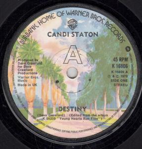 Candi Staton - Destiny - 7 Inch