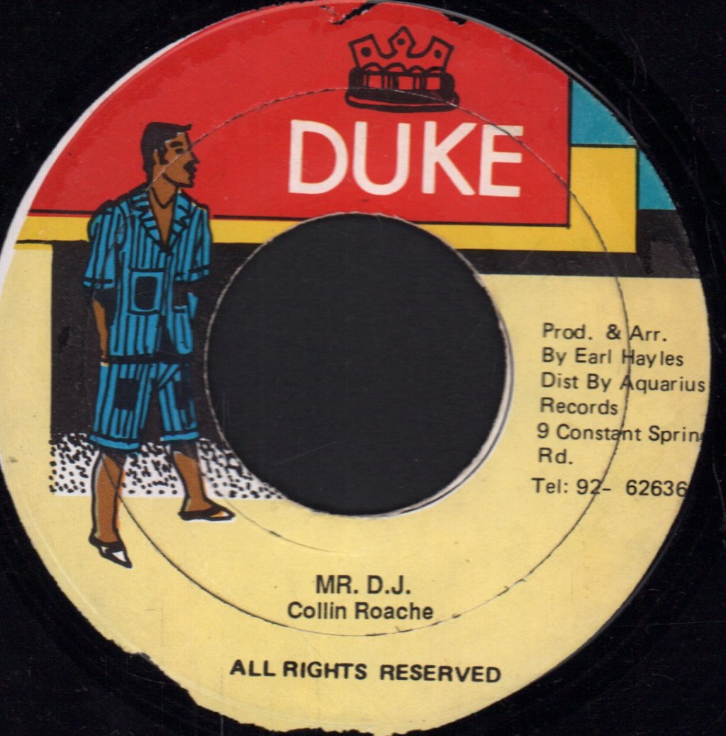 Colin Roach - Mr. D.J. - 7 Inch
