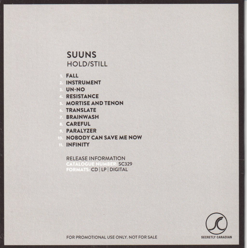 Suuns - Hold/Still - Cd