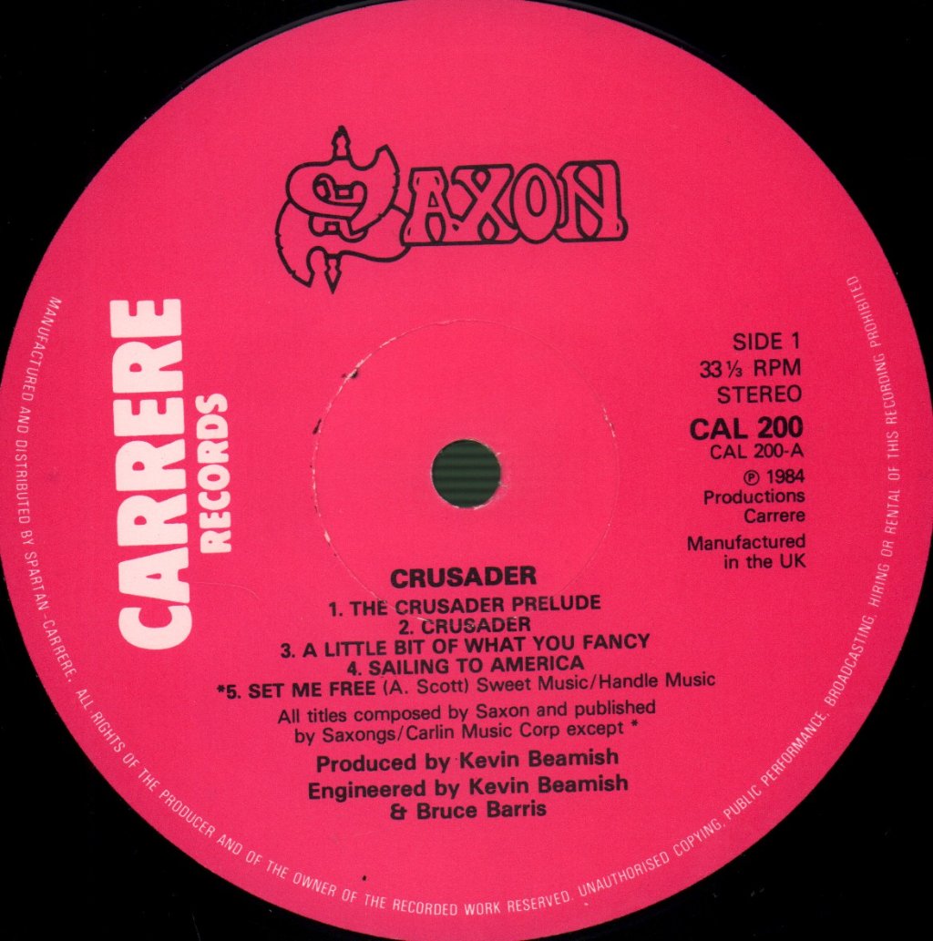 Saxon - Crusader - Lp