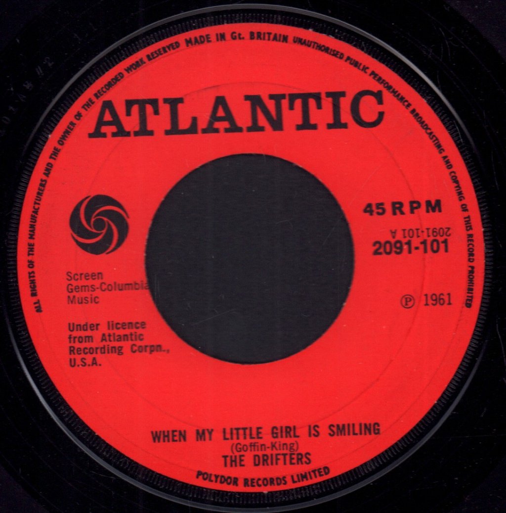 Drifters (Soul Group) - When My Little Girl Is Smiling - 7 Inch