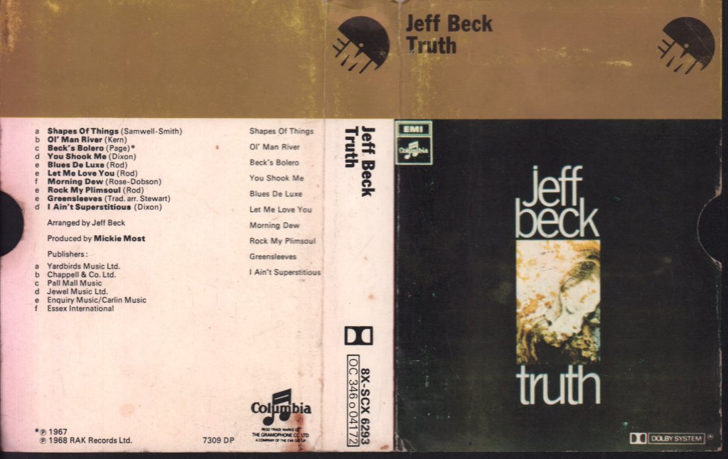 Jeff Beck - Truth - 8 Track