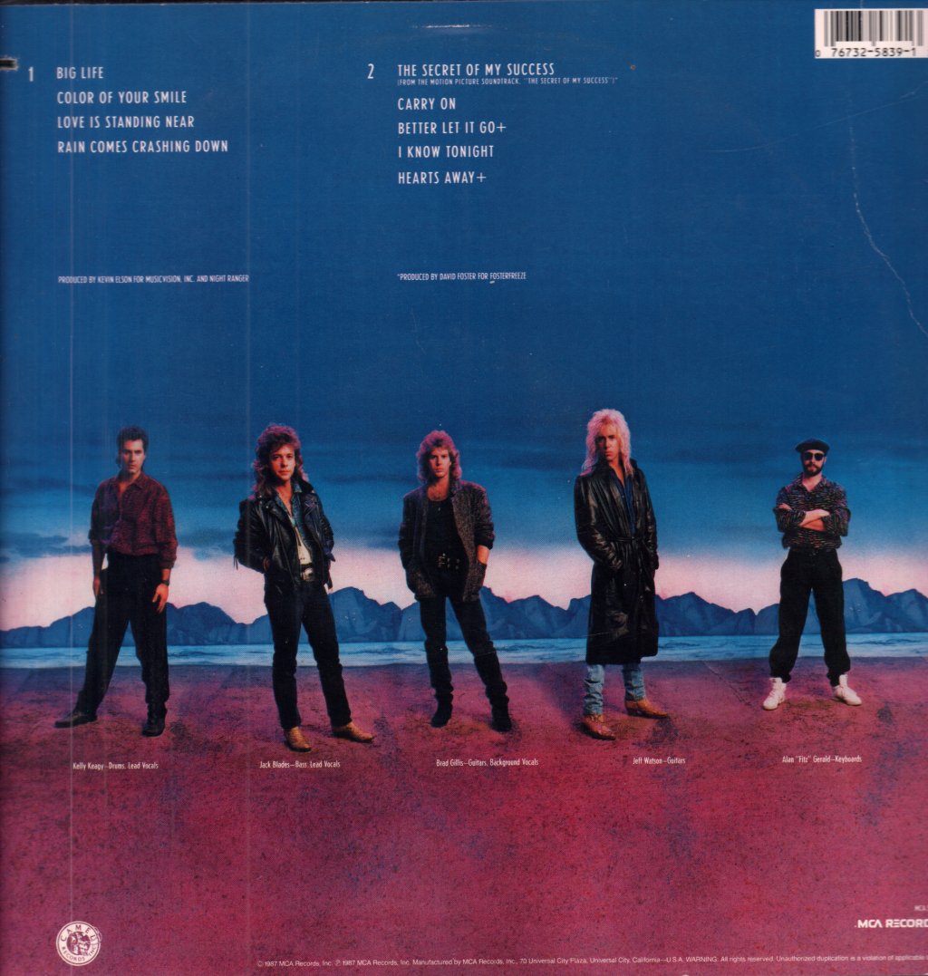 Night Ranger - Big Life - Lp