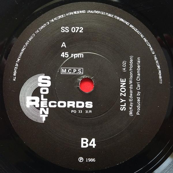 B4 - Sly Zone - 7 Inch