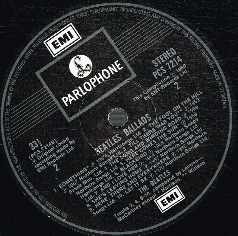 Beatles - Beatles Ballads - Lp