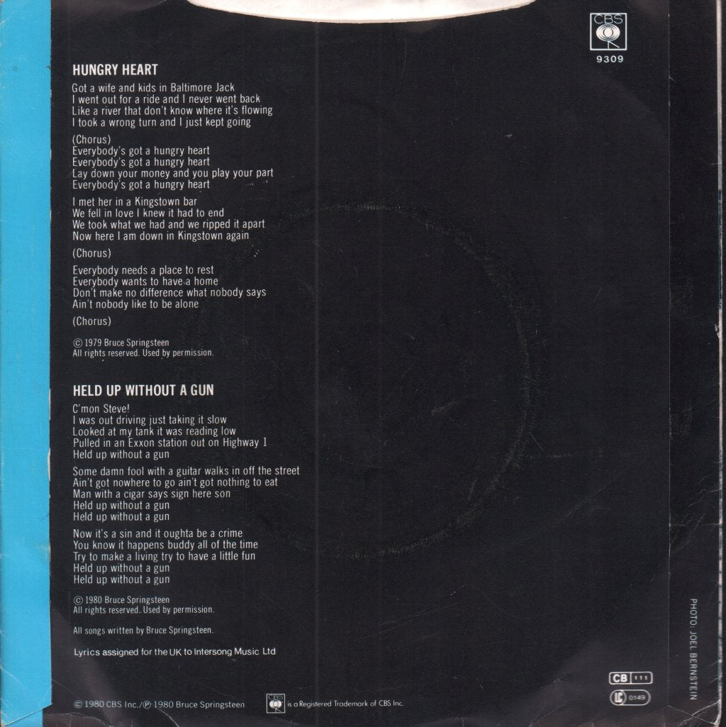 Bruce Springsteen - Hungry Heart - 7 Inch