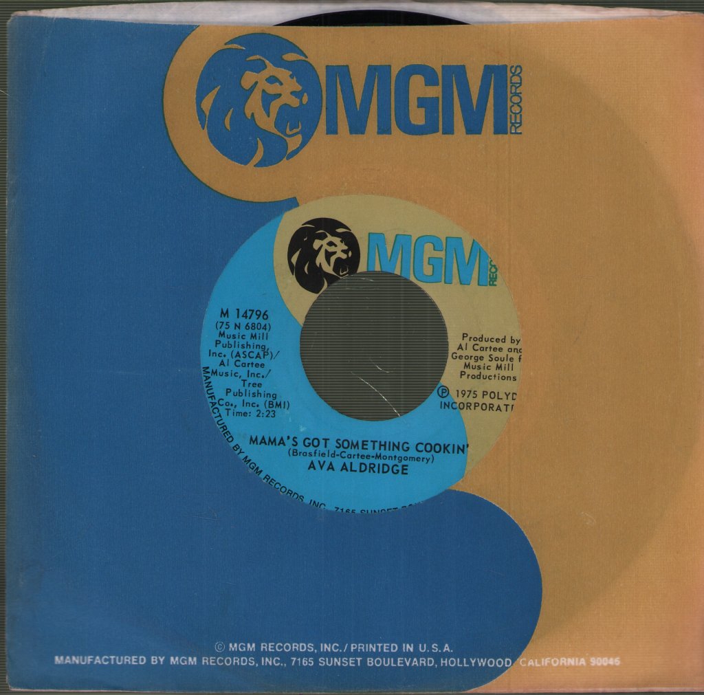 Ava Aldridge - Mama's Got Something Cookin' - 7 Inch