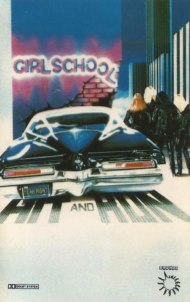 Girlschool - Hit and Run - Cassette