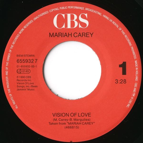 Mariah Carey - Vision Of Love - 7 Inch