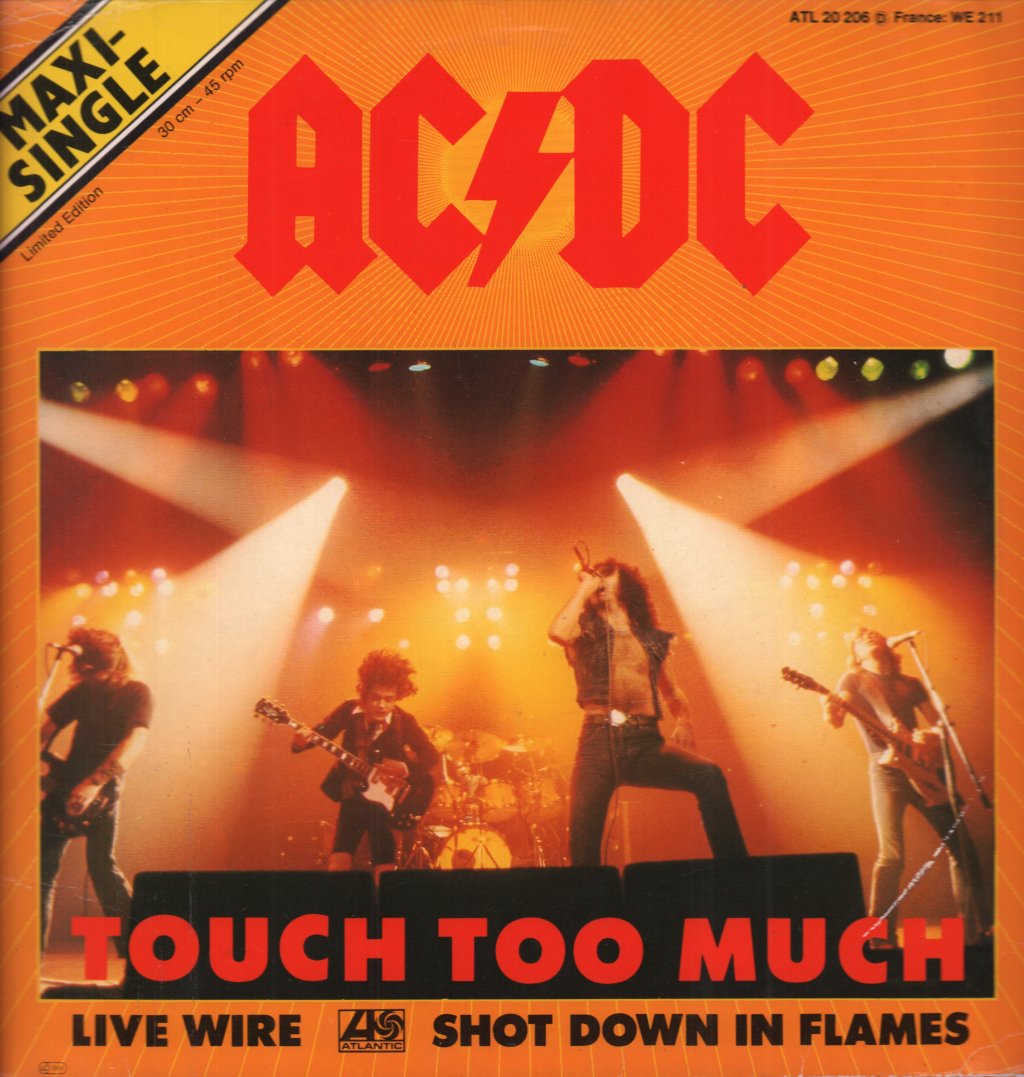 AC/DC - Touch Too Much - 12 Inch