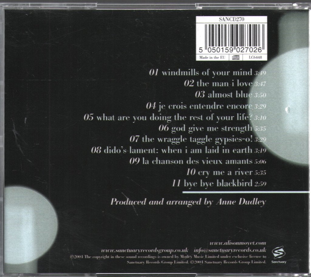 Alison Moyet - Voice - Cd