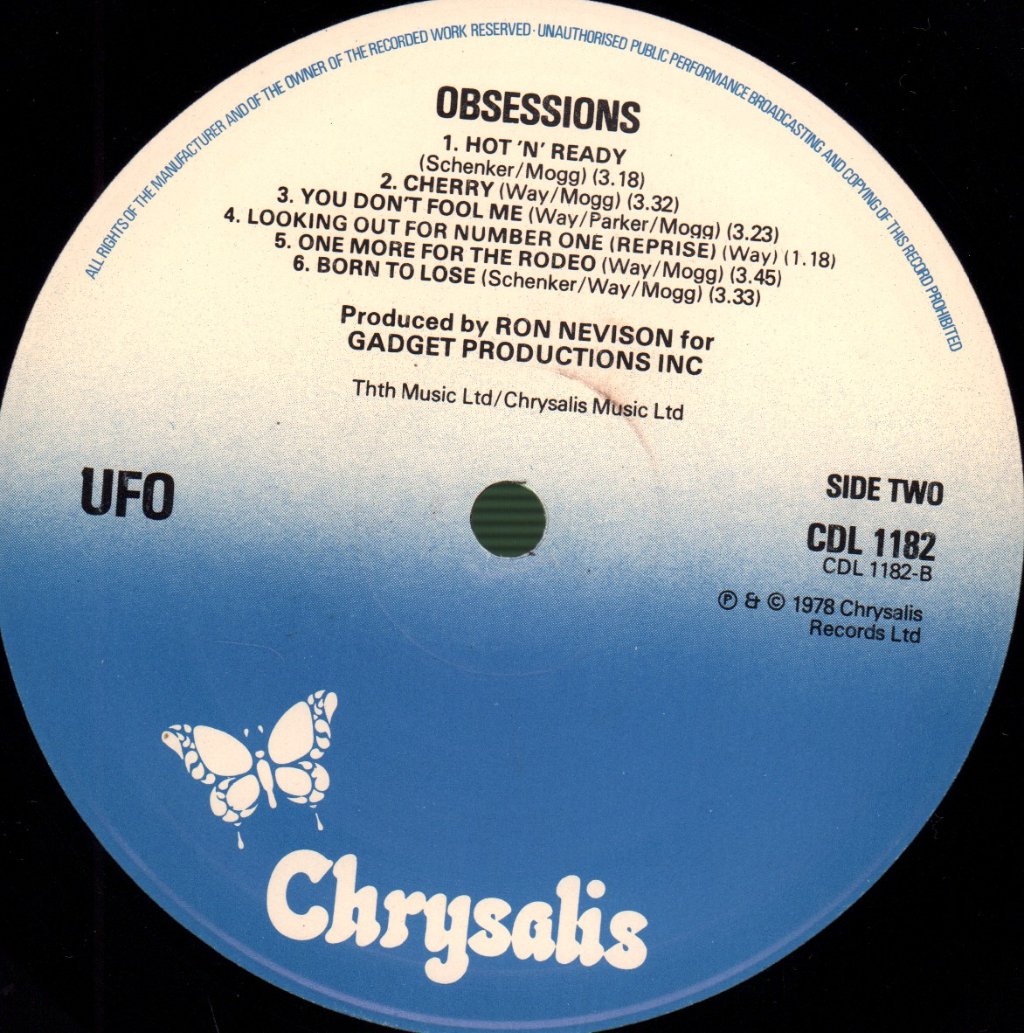 UFO - Obsession - Lp