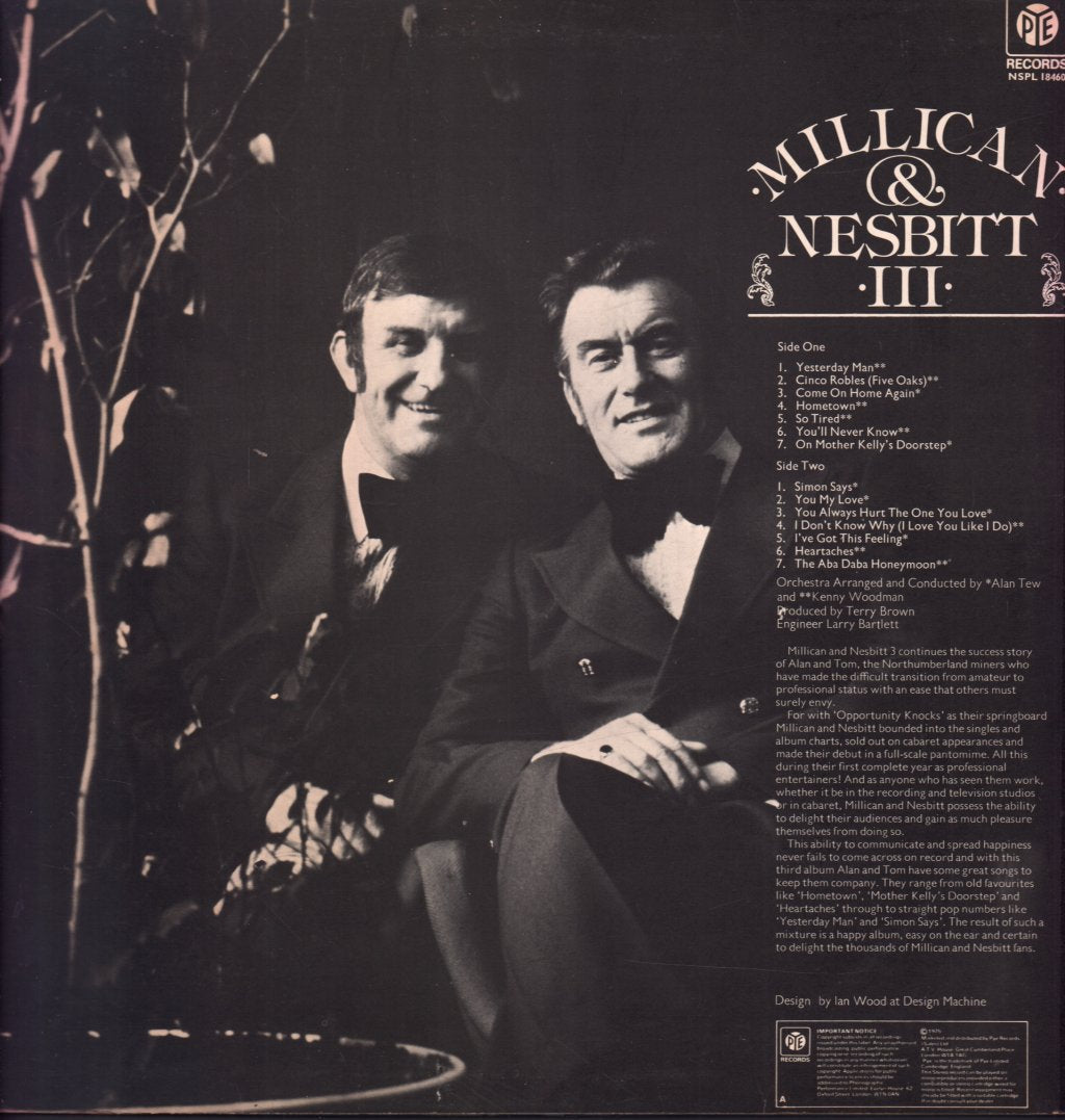 Millican And Nesbitt - Millican And Nesbitt 3 - Lp
