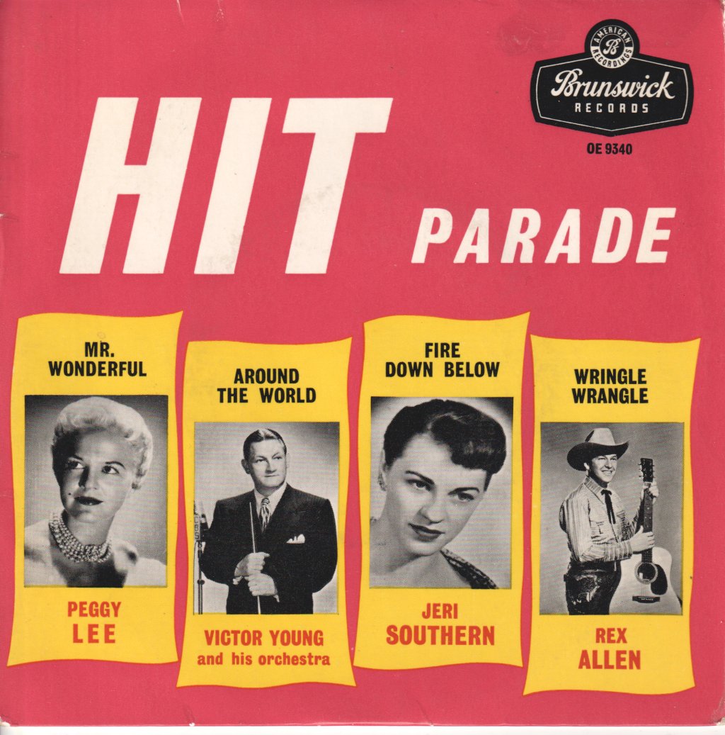 peggy lee / victor young / jeri southern / rex allen - Hit Parade - 7 Inch