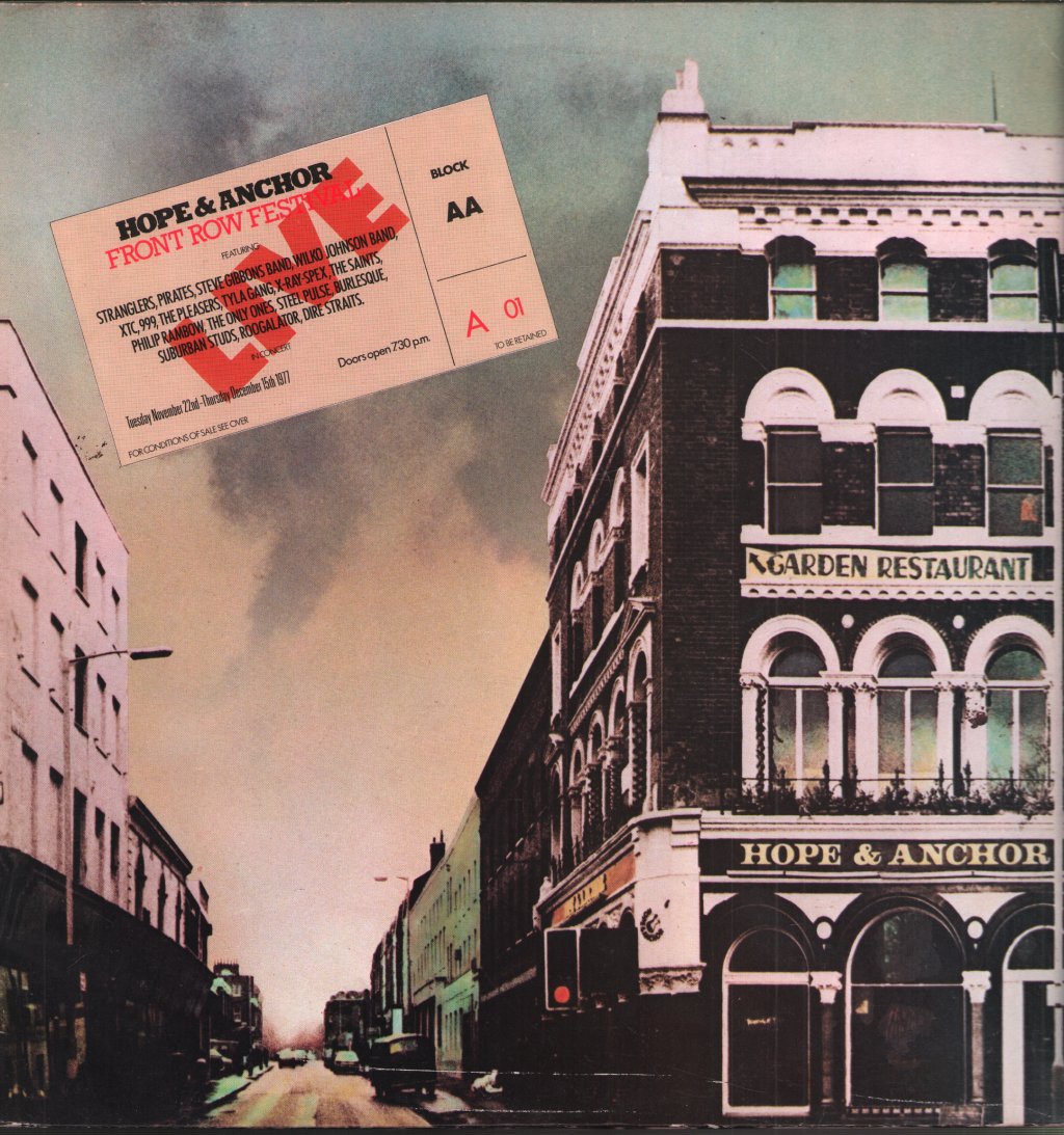 Various Artists - Hope And Anchor - Double Lp