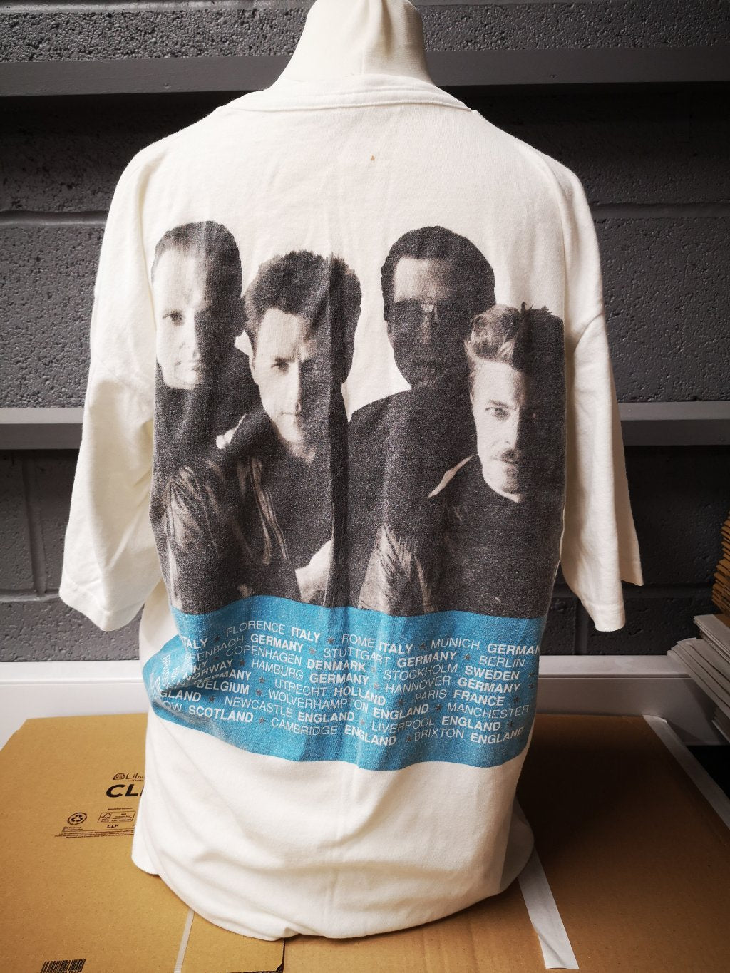 Tin Machine - 1991 European tour T Shirt - T Shirt