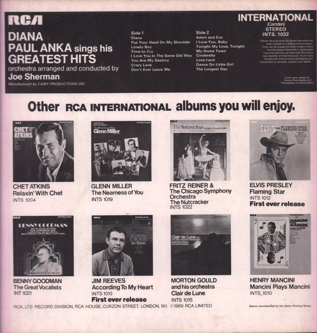 Paul Anka - Diana - Lp