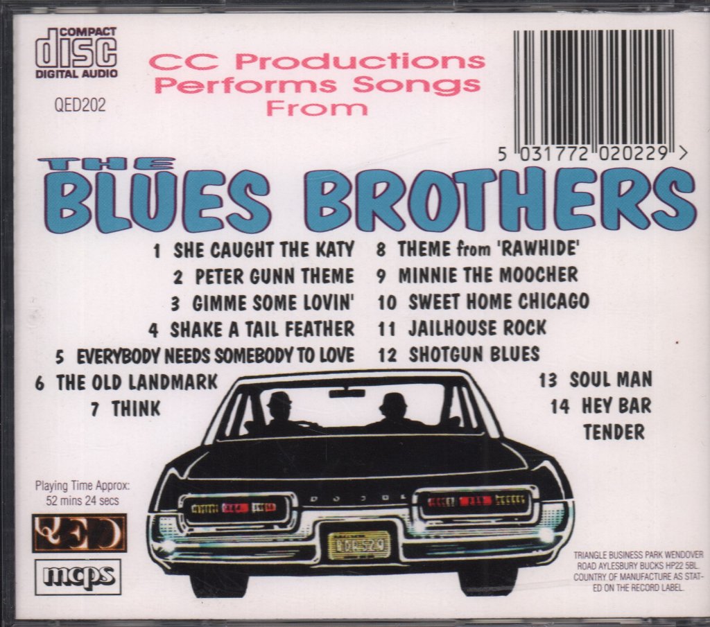 C.C. Productions - Performs Songs From The Blues Brothers - Cd