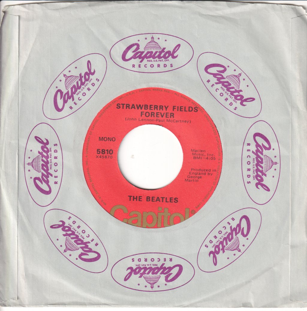 Beatles - Strawberry Fields Forever / Penny Lane - 7 Inch