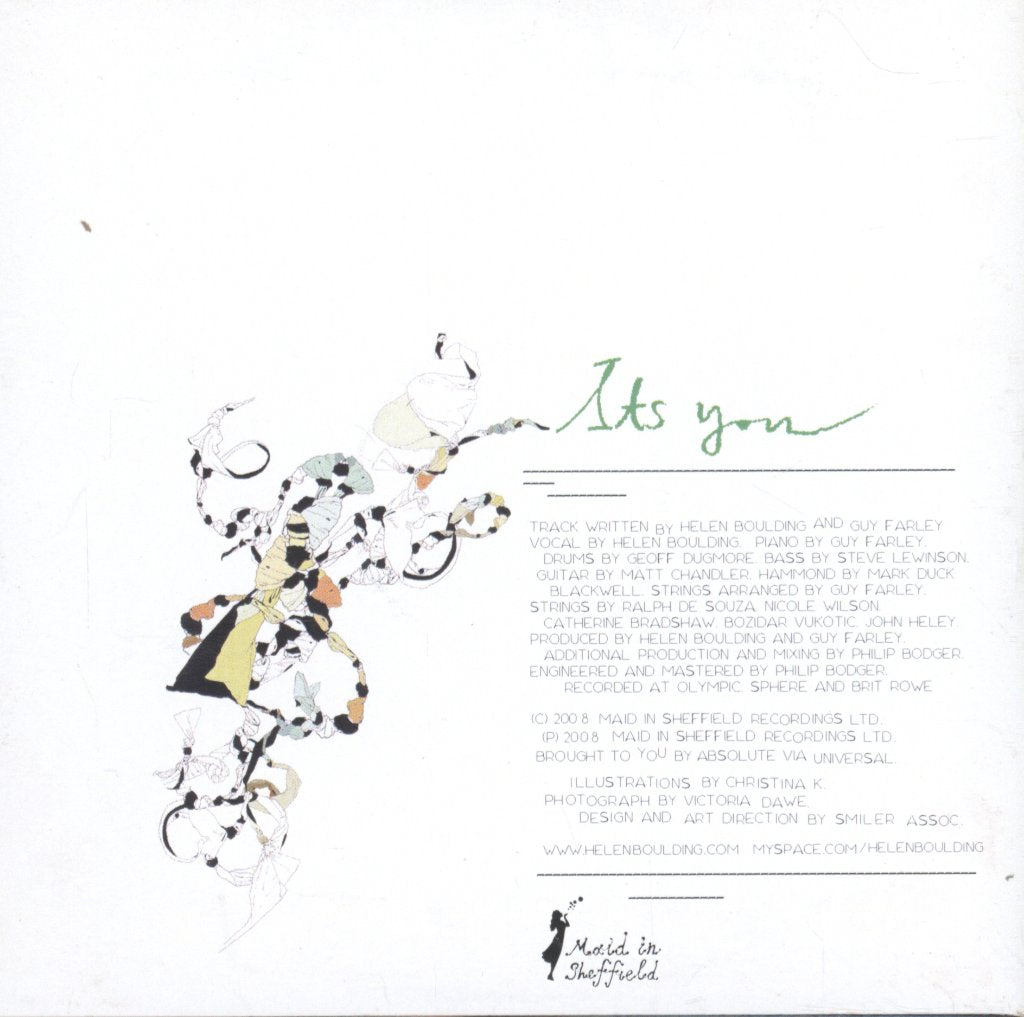 Helen Boulding - Its You - Cdr