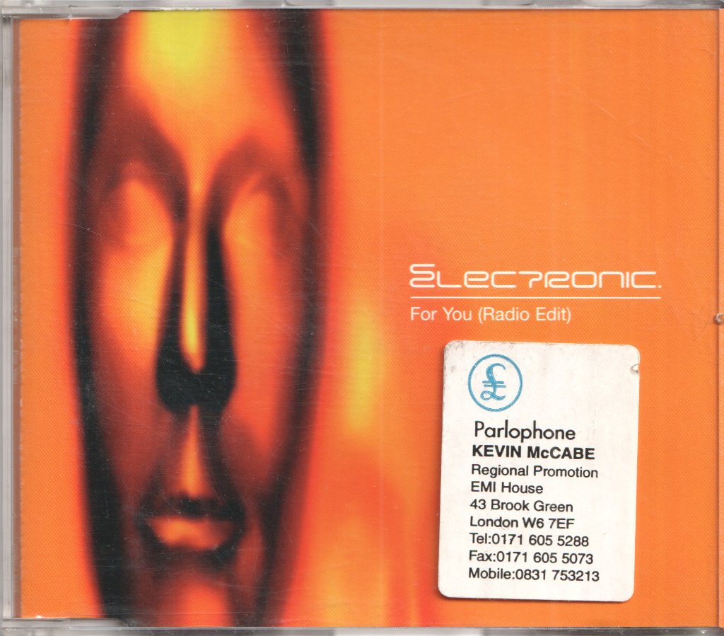 Electronic - For You (Radio Edit) - Cd